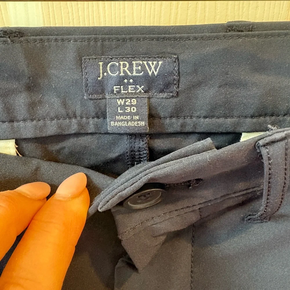 J. Crew Flex Slim‎ Golf Pants Navy Size W29xL30